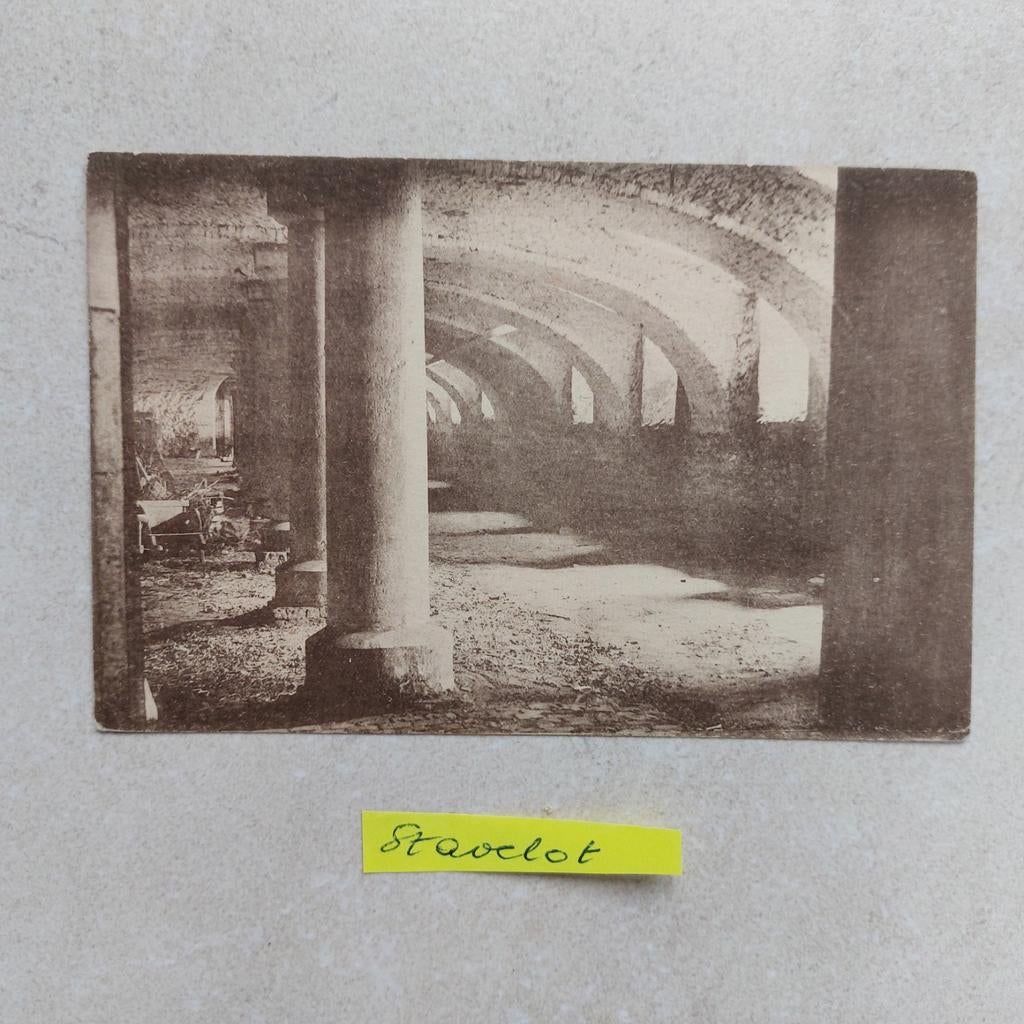 Oude postkaart van. Stavelot, Enlèvement ou Envoi
