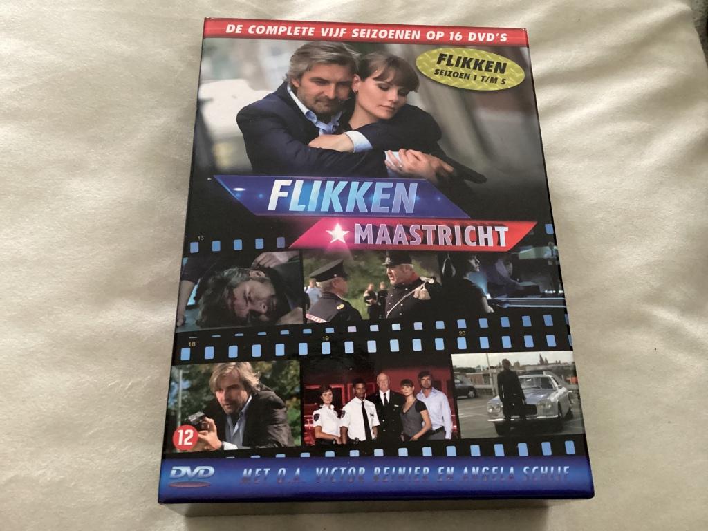 Flikken Maastricht seizoen 1 tot seizoen 5 (box 16 dvd’s), Cd's en Dvd's, Ophalen of Verzenden