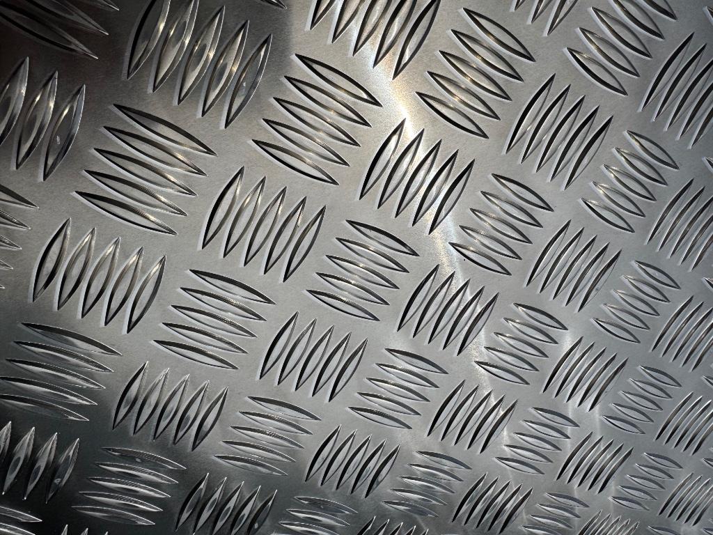nouveaux épais de plaque à damier en aluminium 5/6,5 mm, Enlèvement, Neuf