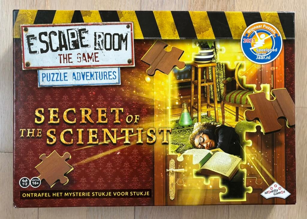 Escape Room Puzzle Adventures - Secret of The Scientist, Ophalen of Verzenden