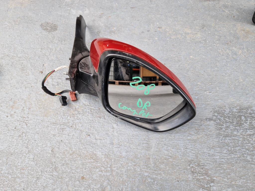 Rétroviseur DROIT PEUGEOT 208 COMPLET retro passager, Enlèvement ou Envoi, Peugeot