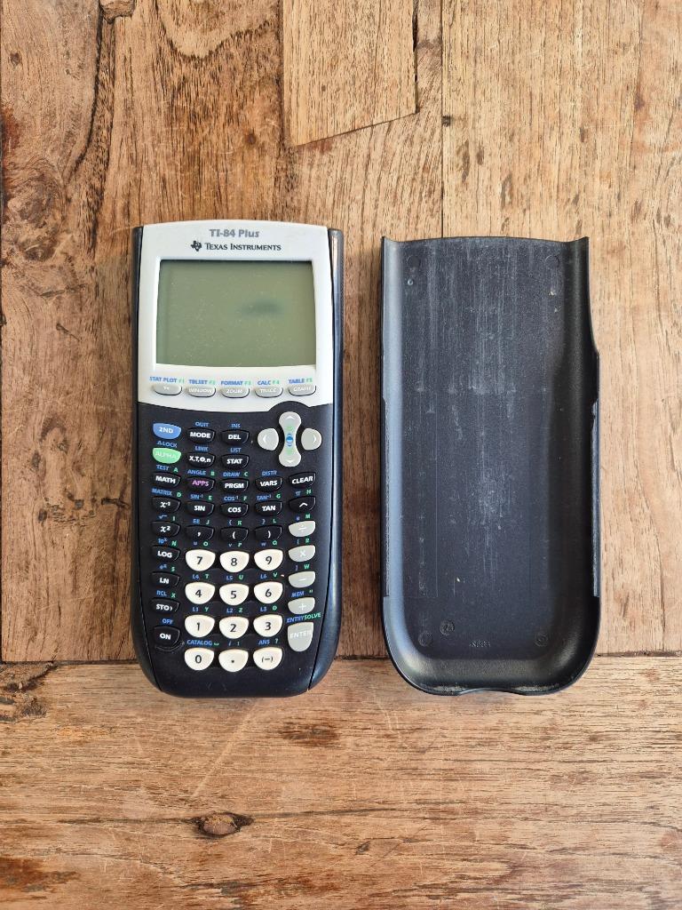 Texas Instruments TI-84 Plus, Ophalen of Verzenden, Grafische rekenmachine, Gebruikt