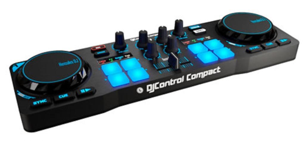 Hercules DJ - DJ Control Compact, Musique & Instruments, DJ sets & Platines, Enlèvement ou Envoi, Comme neuf, DJ-Set, Autres marques