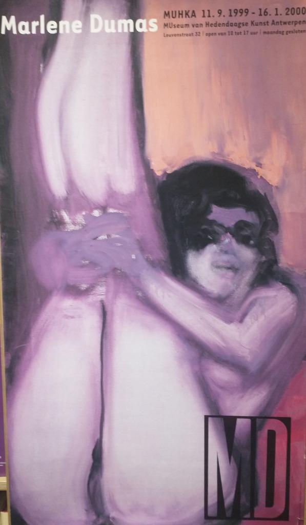 Marlene Dumas  MUHKA 1999 poster, Collections, Posters & Affiches, Enlèvement ou Envoi