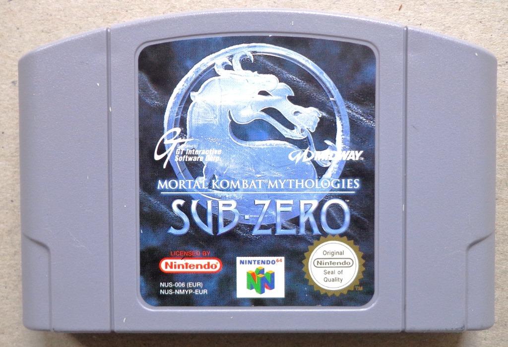 Mortal Kombat Mythologies Sub Zero voor de Nintendo 64, Ophalen of Verzenden, Gebruikt