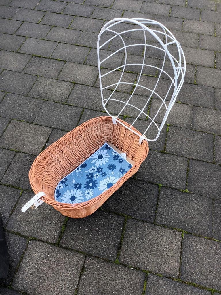 Kleine hondenmand voor op fiets, Enlèvement