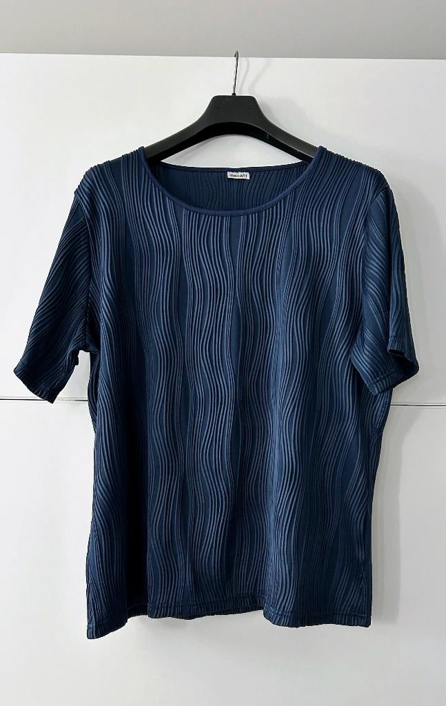 Damart blauwe T-shirt, Vêtements | Femmes, Manches courtes, Taille 46/48 (XL) ou plus grande, Enlèvement ou Envoi, Comme neuf