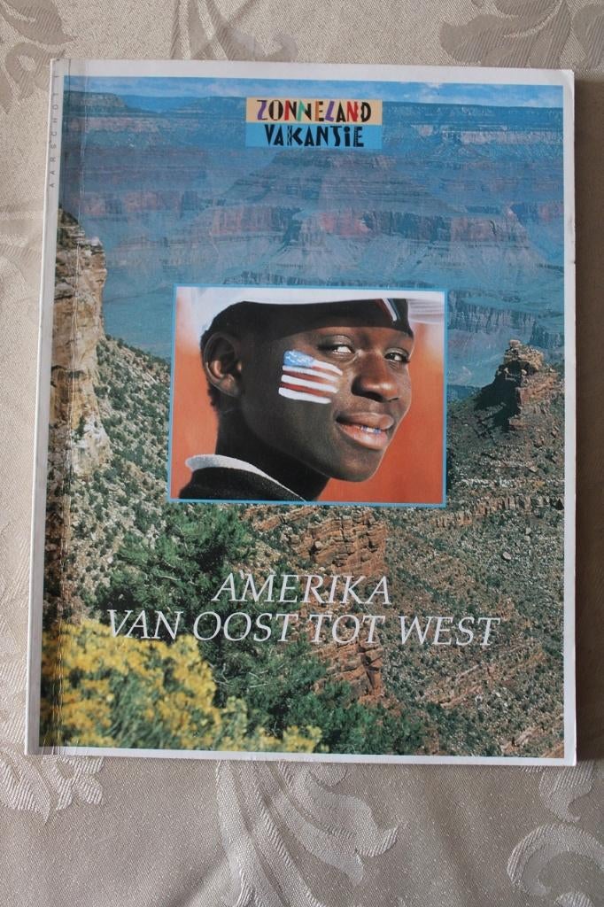 Zonneland Hubert Wilmotte - Amerika van oost tot west, Boeken, Kinderboeken | Jeugd | onder 10 jaar, Gelezen, Non-fictie, Ophalen of Verzenden