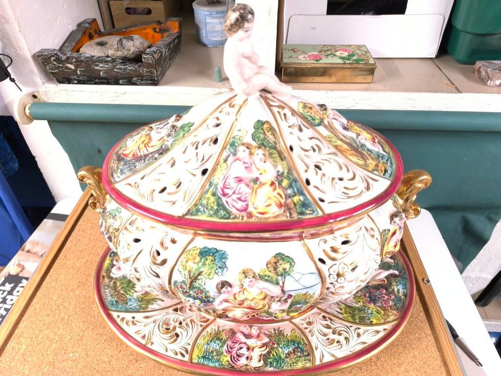 Ancienne,sorte de "soupière" milieu de table, Maison & Meubles, Enlèvement