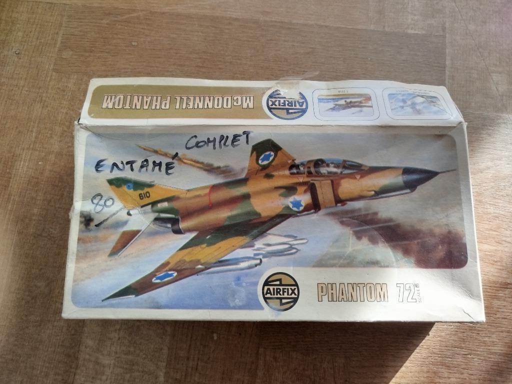 Maquette avion Phantom 72 nd scale  - pas entamée, Hobby & Loisirs créatifs, Autres marques, Enlèvement ou Envoi, Comme neuf, 1:72 à 1:144