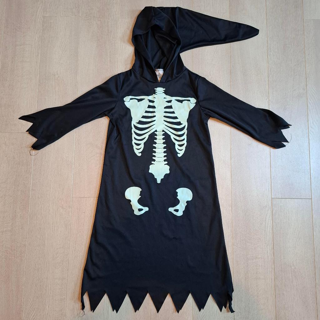 Déguisement Cape de la mort 5 ans 110cm, Enlèvement ou Envoi, Comme neuf, 110 à 116, Garçon ou Fille