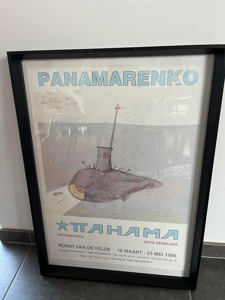 Panamarenko - verschillende affiches, Ophalen of Verzenden, Zo goed als nieuw