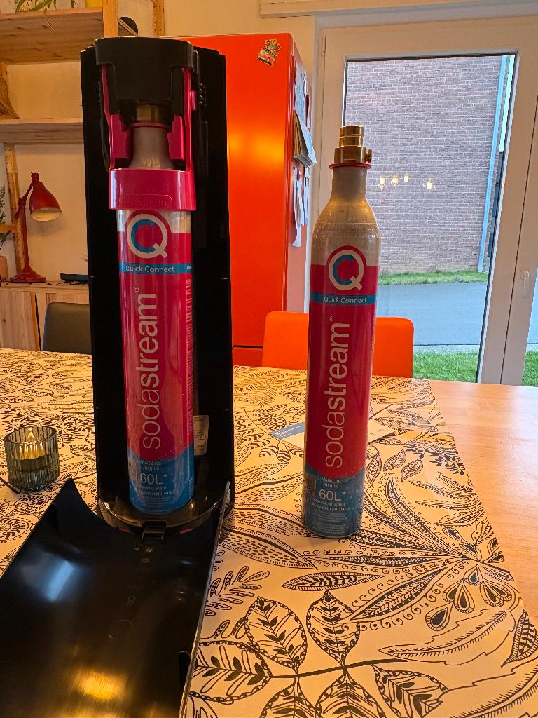 Sodastream Terra avec nouvelle cartouche de gaz, Electroménager, Machines à eau pétillante, Enlèvement ou Envoi, Utilisé