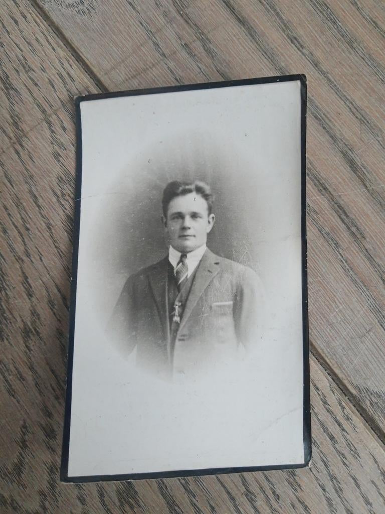 Bp : oorlogsslachtoffer - Asper 1906 - Oostende 1943, Ophalen of Verzenden