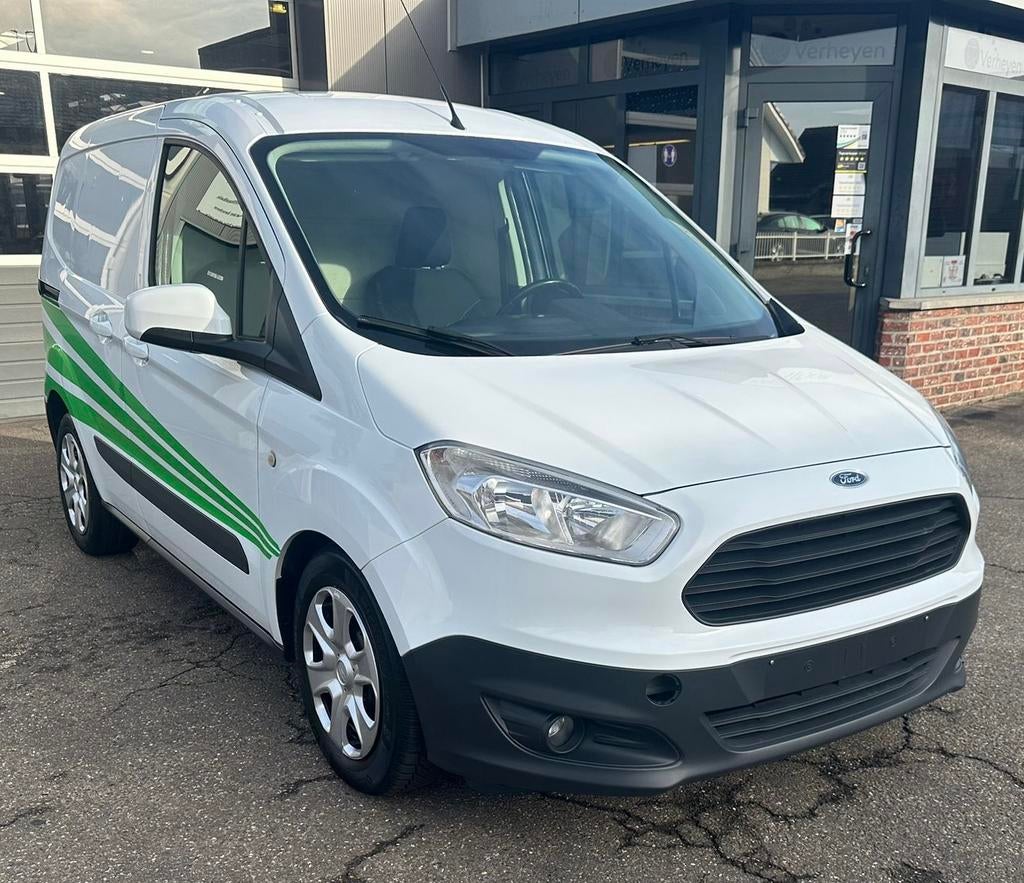 Ford Transit Courier 15CDTI 2 personen lichte vracht, Auto's, Ford, Voorwielaandrijving, 4 deurs, Stof, Wit