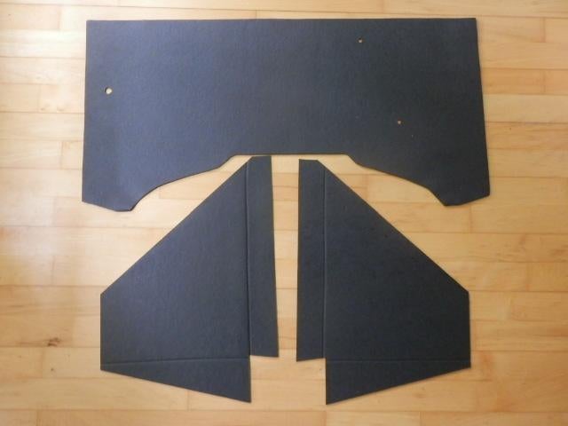 Motorruimte isolatie, VW Kever na 08-1955, Ophalen