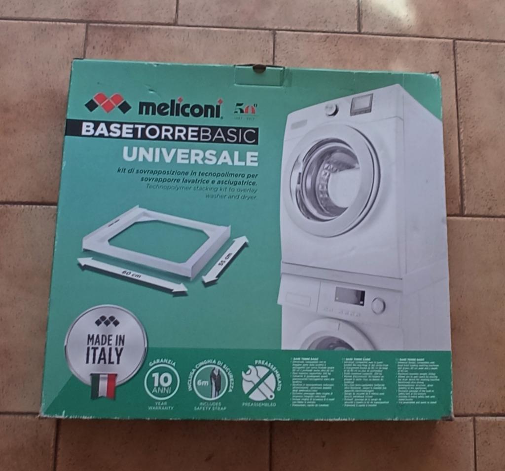 Support machine à laver sur séche linge Méliconi ou autre, Ophalen, Gebruikt