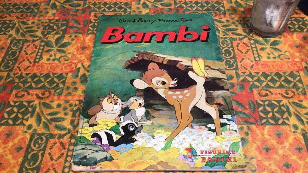 Bambi (r), Enlèvement ou Envoi, Utilisé, Panini, Album d'images