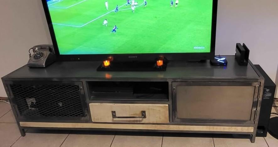 Meuble TV, Overige materialen, 150 tot 200 cm, Nieuw, Ophalen of Verzenden