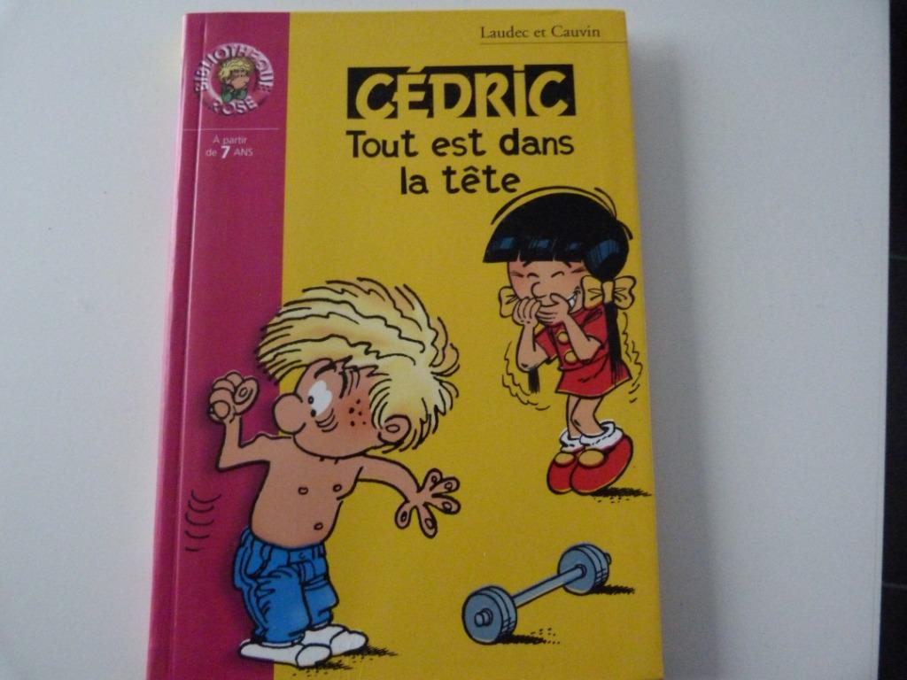 Cédric : Tome 8 - Tout Est Dans La Tête [Livre], Garçon ou Fille, Enlèvement ou Envoi, Comme neuf, Laudec Et Cauvin