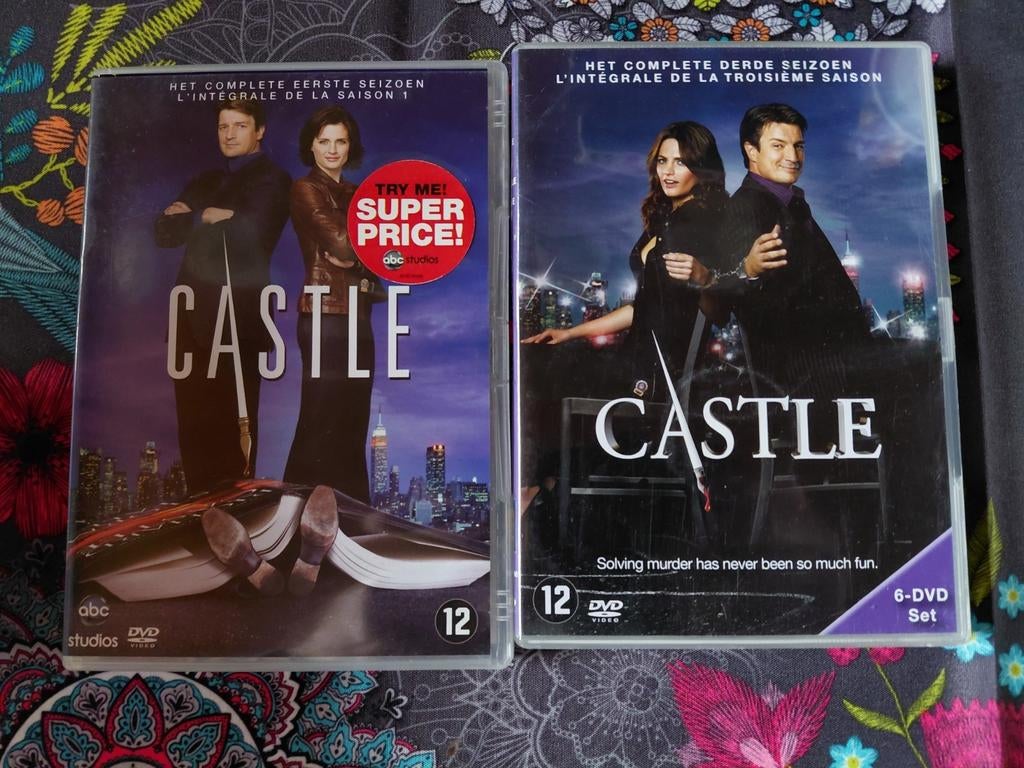 Dvdbox castleden seizoen 1 en 3, CD & DVD, DVD | TV & Séries télévisées, Comme neuf, Enlèvement ou Envoi