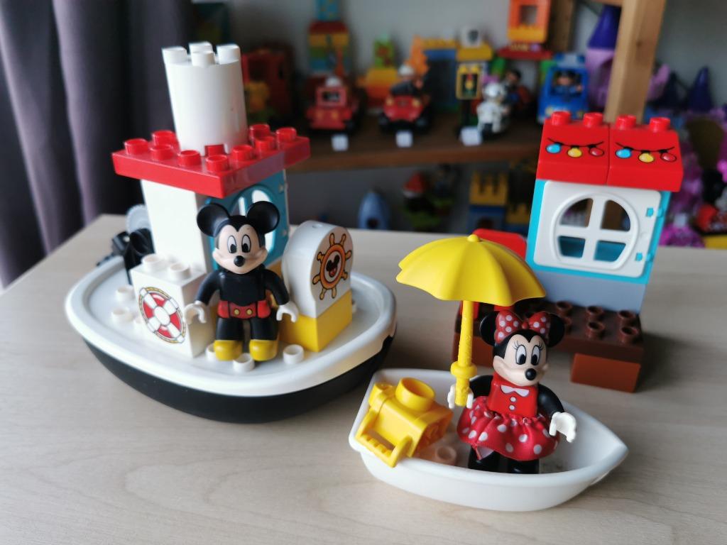 duplo 10881 - le bateau de Mickey, Enlèvement ou Envoi, Utilisé, Ensemble complet, Duplo