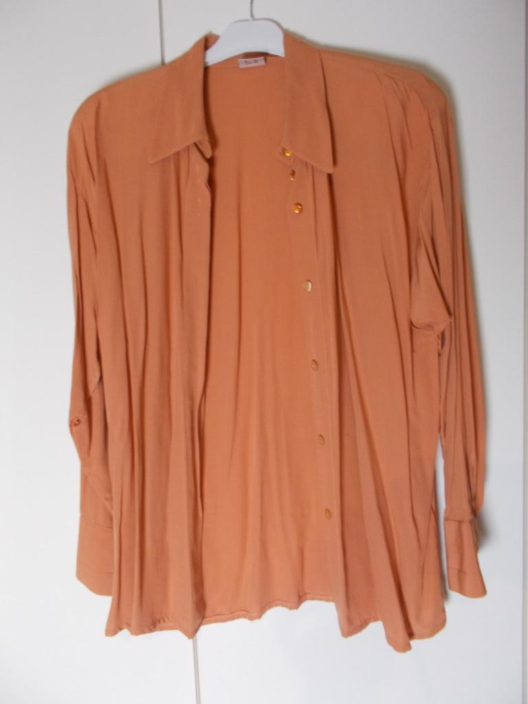 "Le Truc Coordinates" abrikozen blouse maat 40, Ophalen of Verzenden, Zo goed als nieuw, Oranje