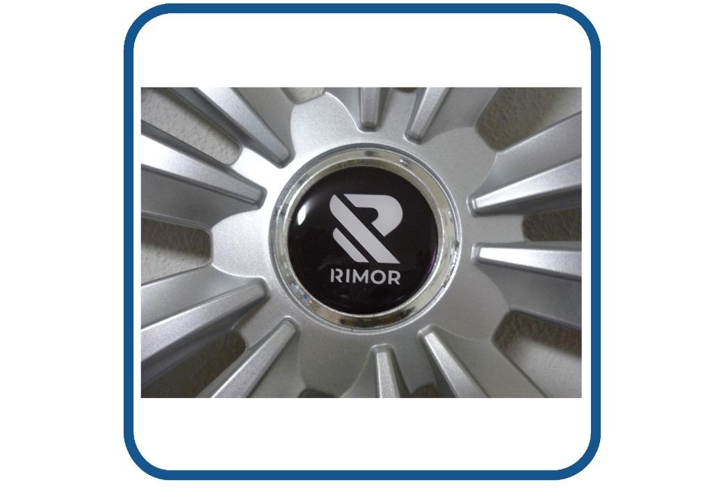 Rimor logo doming naafstickers caravan en camper 3D, Epoxy, Verzenden, Nieuw, Overige typen