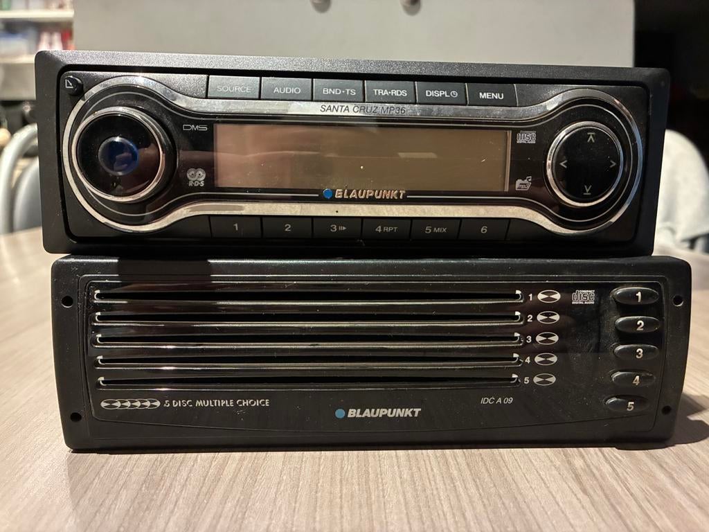Autoradio Blaupunkt Santa Cruz MP36 met cd-lader voor 5 cd’s, Ophalen, Zo goed als nieuw