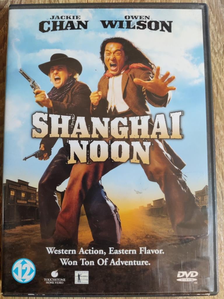 Shanghai Noon (2001) (Jackie Chan, Owen Wilson) DVD, Enlèvement ou Envoi, Comme neuf