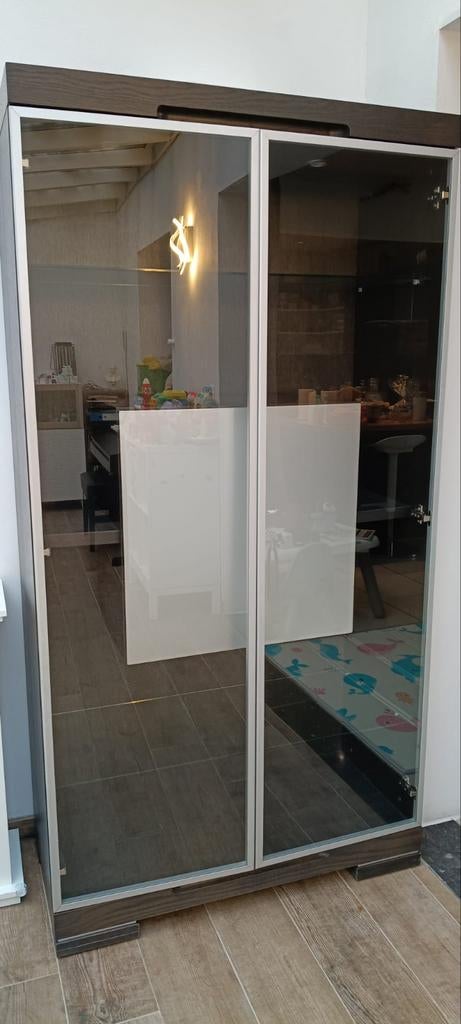 Vitrine Matrix Nero Bara, Ophalen, Gebruikt, 50 tot 100 cm, 150 tot 200 cm