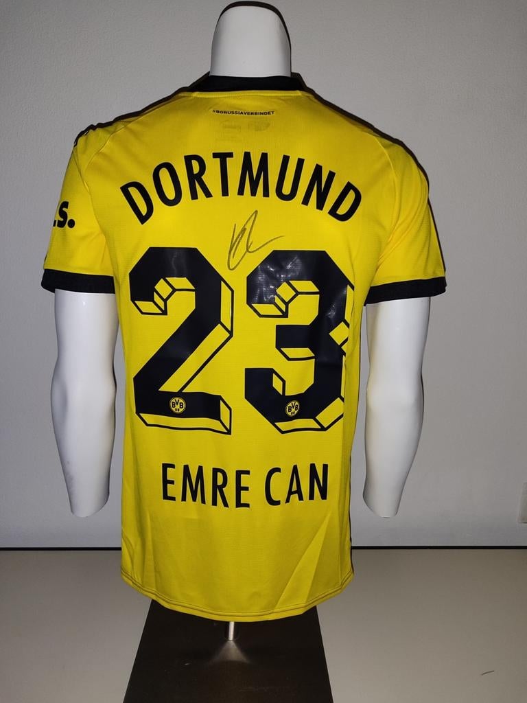 Borussia Dortmund shirt met handtekening van Emre Can + COA, Ophalen of Verzenden, Nieuw, Shirt