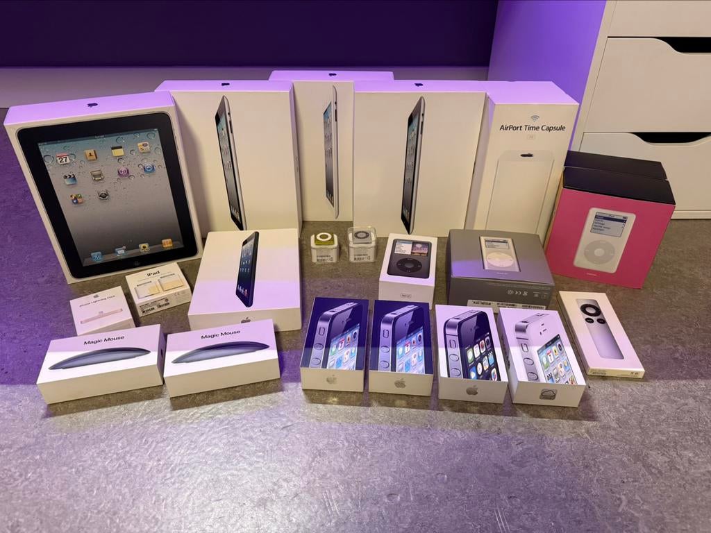 Vintage Apple iPhones, iPads, iPods, etc (Apple Verzameling), Telecommunicatie, Mobiele telefoons | Apple iPhone, Ophalen, Zo goed als nieuw