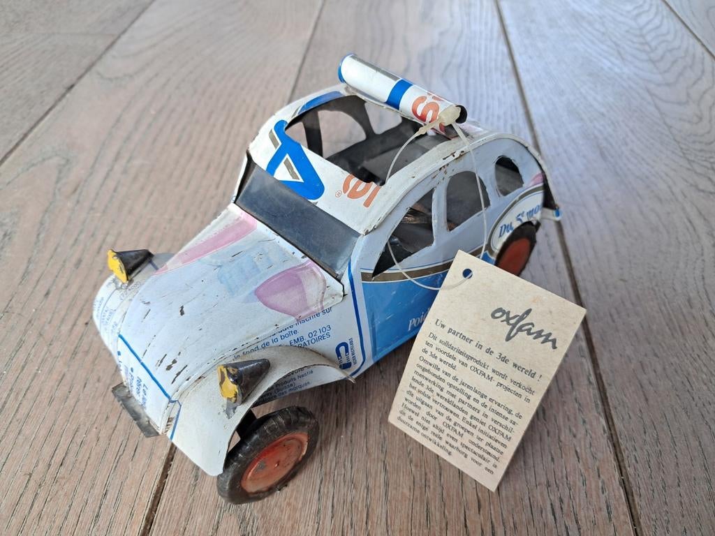 Citroen 'geitje', uit blik gemaakt, Oxfam, Ophalen of Verzenden