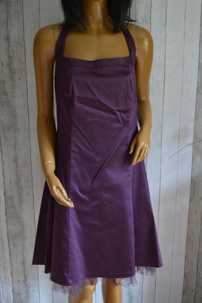 * Jake's Cocktailkleedje paars met onderaan voille 44, Kleding | Dames, Paars, Maat 42/44 (L), Nieuw, Ophalen of Verzenden