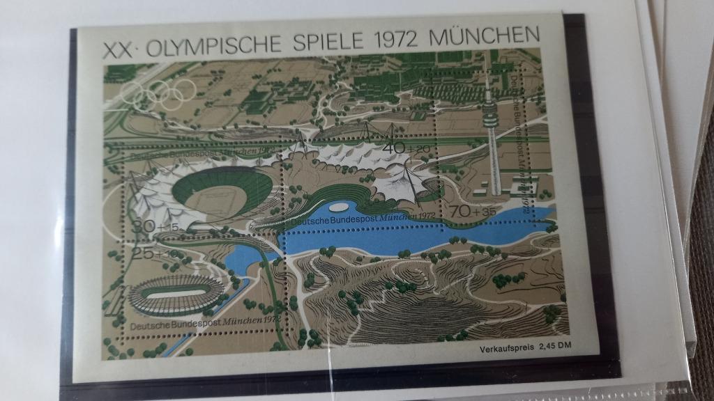 Zegels Duitsland olympische spelen 1972 lot 86, Postzegels en Munten, Ophalen of Verzenden, DDR, Postfris