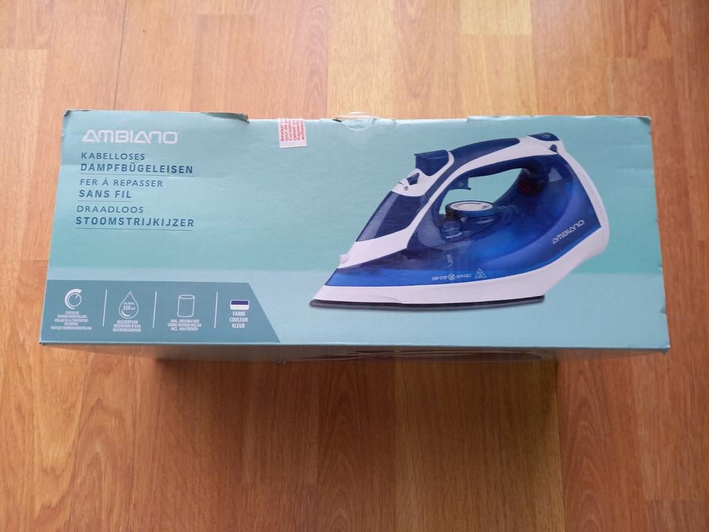 NOUVEAU FER À REPASSER SANS FIL, Enlèvement ou Envoi, Fer à repasser sans fil