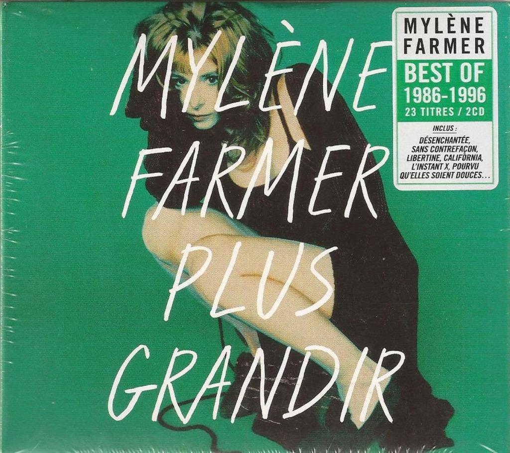 MYLENE FARMER - PLUS GRANDIR - BEST OF - 2CD-SET DIGIPACK, Cd's en Dvd's, Cd's | Franstalig, Nieuw in verpakking, Verzenden