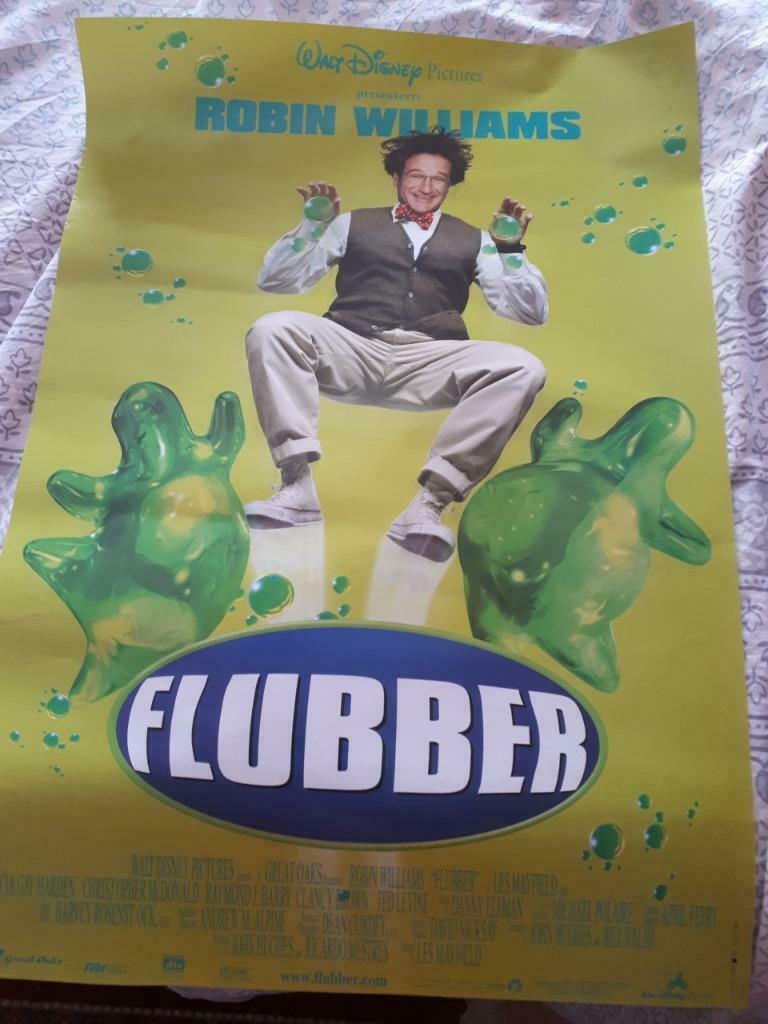 Film affiche Flubber Robin Williams, Audio, Tv en Foto, Ophalen of Verzenden, Zo goed als nieuw, Overige spelers