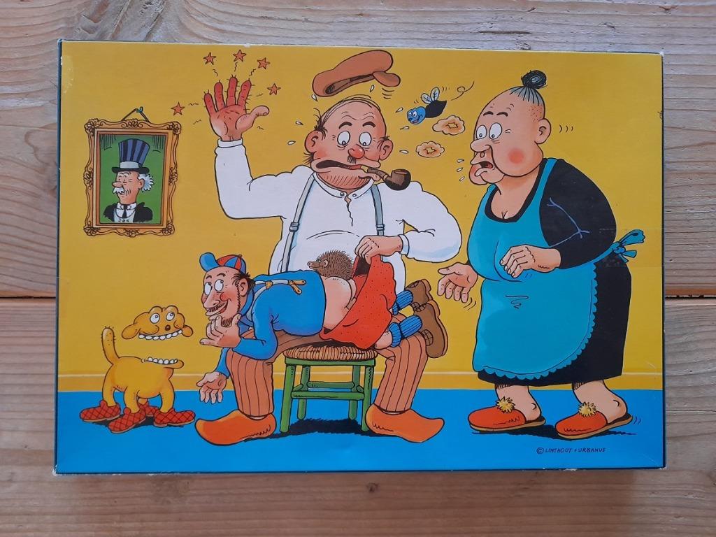 Vintage Loempia Urbanus puzzel 80 pc, Ophalen of Verzenden, Meer dan 50 stukjes, Gebruikt