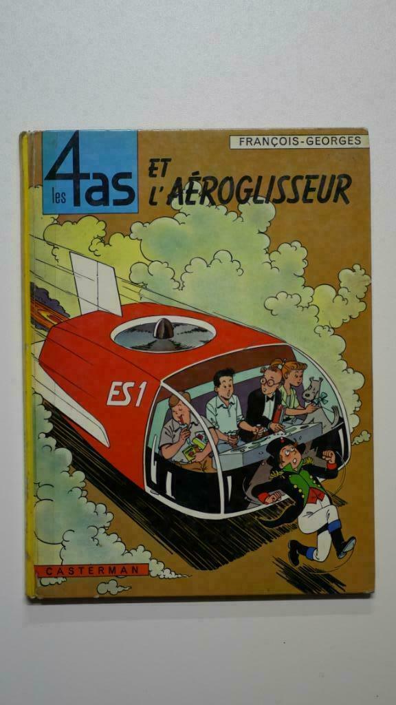 BD  2 Les 4 As et l'aéroglisseur 1964, Livres, Enlèvement ou Envoi