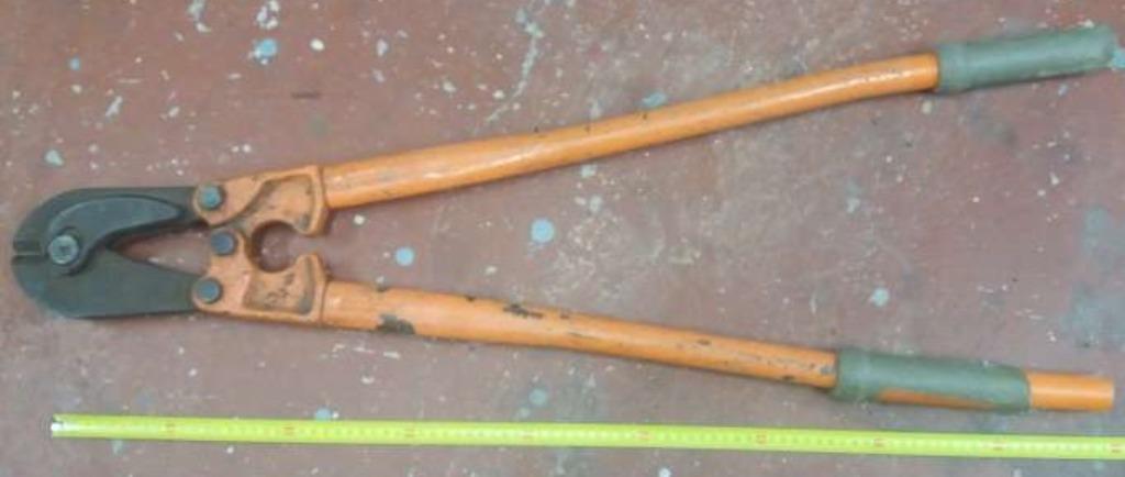 Stevige grote betonschaar Lengte 930 mm / 55 Euro, Doe-het-zelf en Bouw, Ophalen, Gebruikt