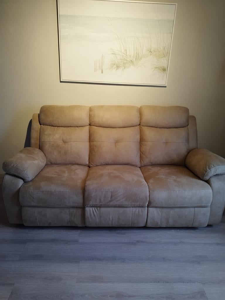 Zetel met elektrische relaxen, Ophalen