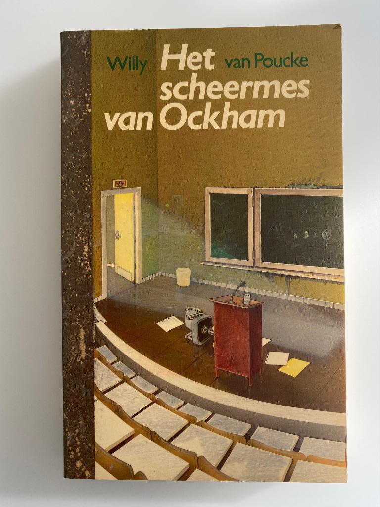 Willy Van Poucke Het Scheermes van Ockham 1986, België, Willy Van Poucke, Ophalen of Verzenden, Zo goed als nieuw