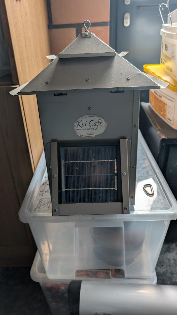 Voeder automaat vijver - Koi Cafe, Tuin en Terras, Ophalen, Gebruikt, Overige typen