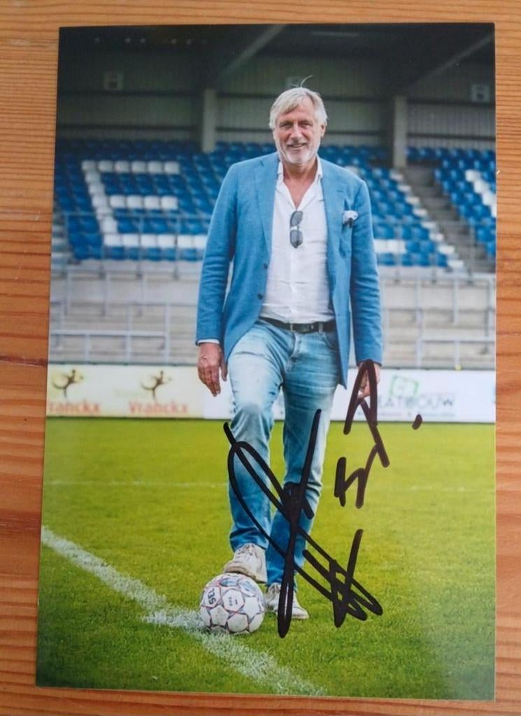 Gesigneerde foto van Piet den Boer., Envoi, Neuf