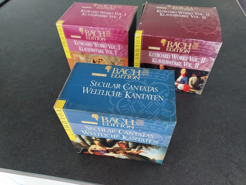 CD BOX  BACH 3 STUKS, Ophalen, Zo goed als nieuw