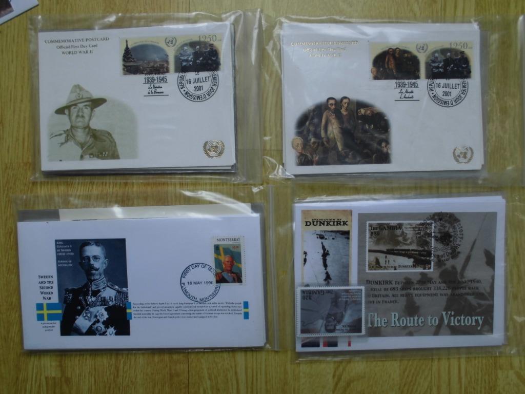 collection de timbres (généralement estampillage du premier, Timbres & Monnaies, Enlèvement, Non décrit