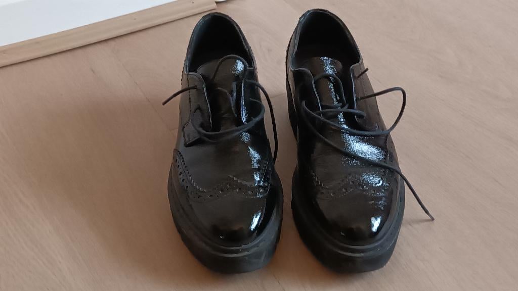 damesschoenen Paul Green zwart gelakt maat 39, Kleding | Dames, Schoenen, Ophalen, Schoenen met lage hakken, Zwart, Zo goed als nieuw