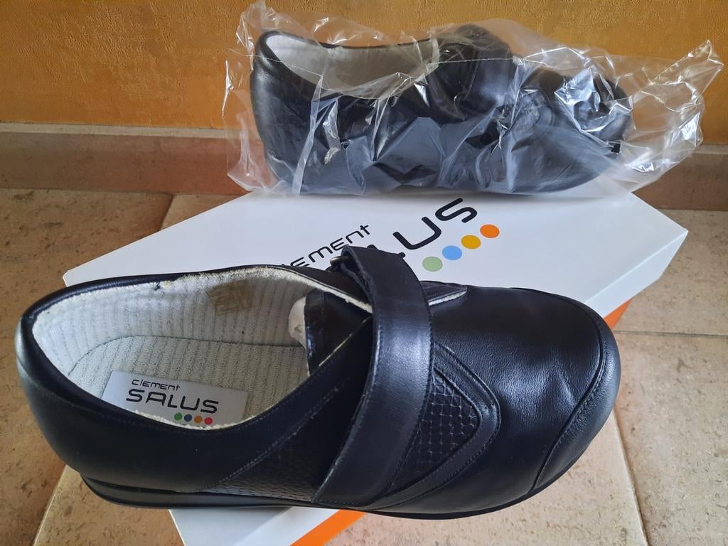 Chaussures orthopédiques pour diabétiques Clement Salus (37), Enlèvement ou Envoi, Autres types, Noir, Neuf